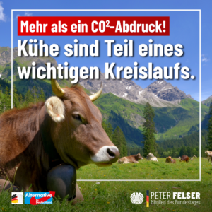 Milch trinken und das Klima schützen