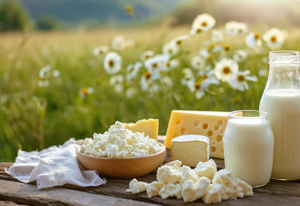 Milch trinken und das Klima schützen