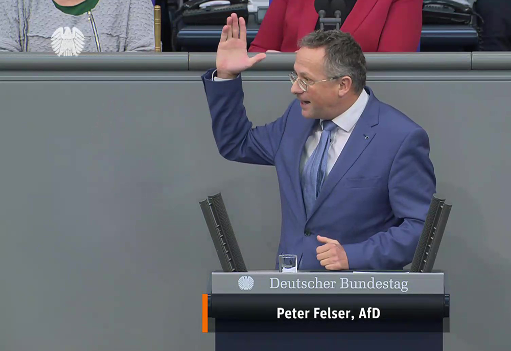 Felser (AfD) zum Agrarpolitischen Bericht